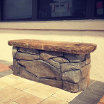 Artisan Stone Creation - Single Bench